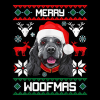 Cocker Spaniel Gift For Merry Christmas Woofmas Clothes T Shirt Women's V-neck T-shirt | Artistshot