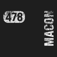 Macon Georgia 478 Area Code Vintage Retro Classic T-shirt | Artistshot