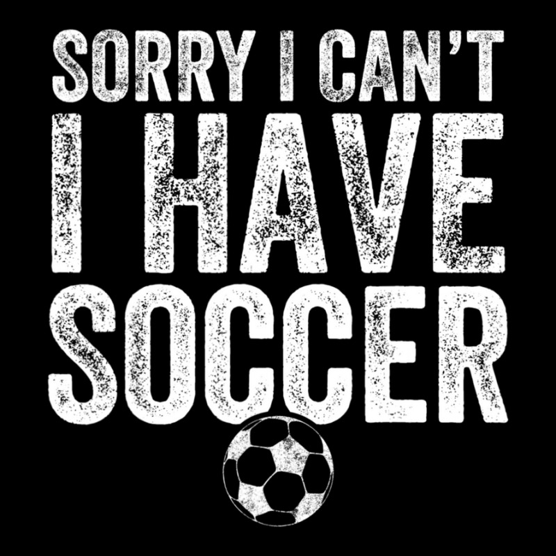 Sorry I Can't I Have Soccer Soccer Player Adjustable Cap by Kemriban527 | Artistshot