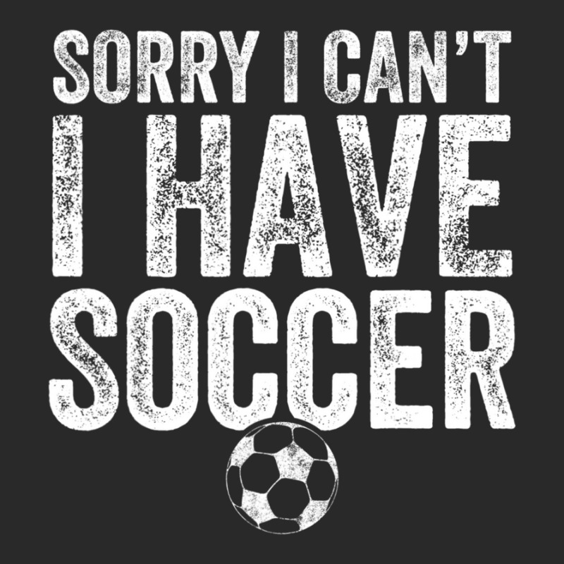 Sorry I Can't I Have Soccer Soccer Player Printed hat by Kemriban527 | Artistshot