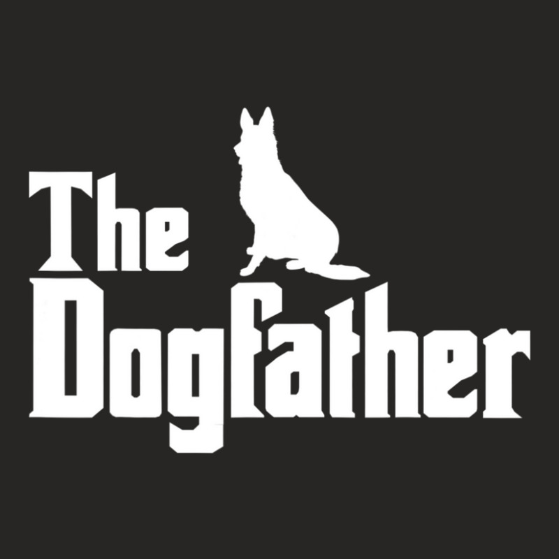 The Dogfather German Shepherd Ladies Fitted T-Shirt by Konlasa6638 | Artistshot