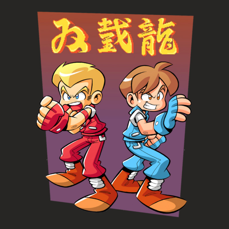 Billy _ Jimmy Lee_s Double Dragon     (1) Ladies Fitted T-Shirt by ERNIEHERNANDEZ | Artistshot