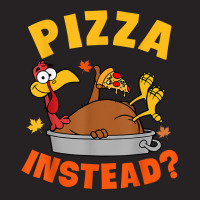 Pizza Instead Turkey Autumn Fall Y'all Thanksgiving Retro T Shirt Vintage Cap | Artistshot