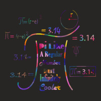 Pi Like A Regular Number But Infinitely Cooler Quote Pi Like A Regular Ladies Fitted T-shirt | Artistshot