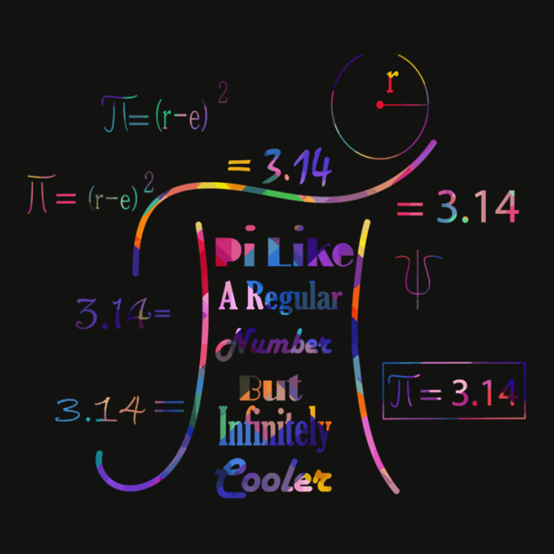 Pi Like A Regular Number But Infinitely Cooler Quote Pi Like A Regular Scorecard Crop Tee by cm-arts | Artistshot