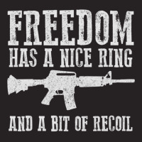 Awesome Freedom Has A Nice Ring And A Bit Of Recoil Sweatshirt Vintage Cap | Artistshot