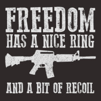 Awesome Freedom Has A Nice Ring And A Bit Of Recoil Sweatshirt Racerback Tank | Artistshot