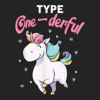 Type Onederful Shirt Type 1 Diabetes Awareness Unicorn T Shirt 3/4 Sleeve Shirt | Artistshot