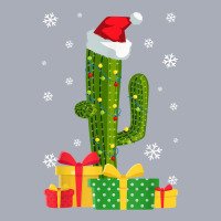 Christmas Lights Cactus Lover Funny Gifts Family Matchings T Shirt Tank Dress | Artistshot