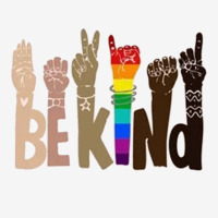 Be Kind Rainbow Shirt Be Kind Sign Language Shirt Be Kind Shirt Lgbt S Adjustable Cap | Artistshot