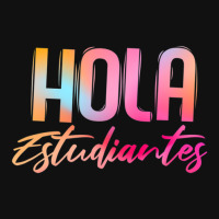 Hola Estudiantes Spanish Teacher Back To School Baby Bibs | Artistshot