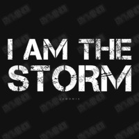 Motivational Tanks. I Am The Storm. Motivation Baby Beanies | Artistshot