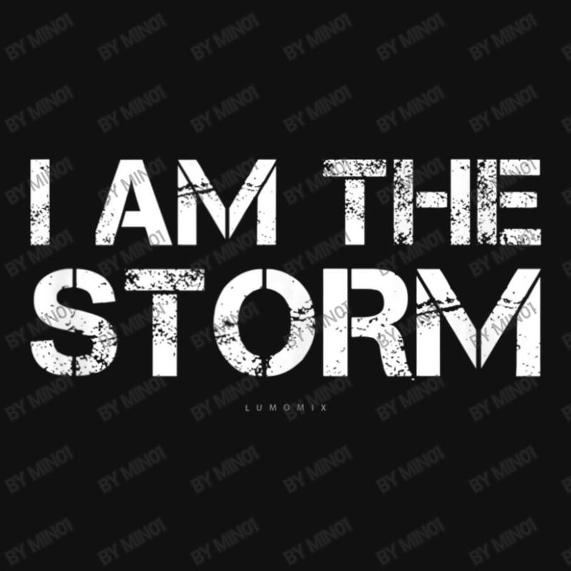 Motivational Tanks. I Am The Storm. Motivation Baby Beanies | Artistshot