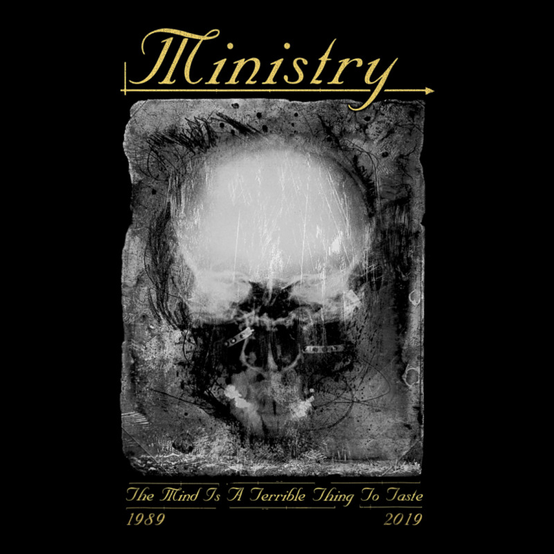 Ministry ?? The Mind Is A Terrible Thing To Taste Cropped Hoodie by cm-arts | Artistshot