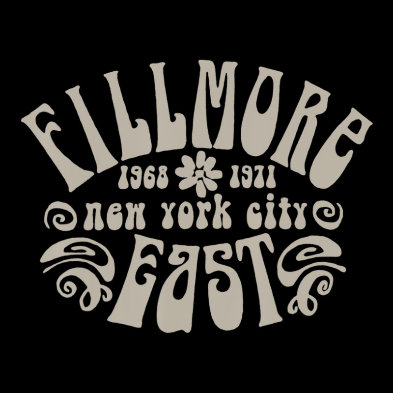 Fillmore 1968 1971 New York City East Embody Peace & Love Cropped Hoodie by cm-arts | Artistshot