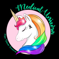 Medical Unicorn Rare Disease Awareness V-neck Tee | Artistshot