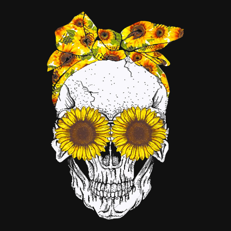 Skull Sunflower, Skull Sunflower Vintage, Skull Sunflower Art, Skull S Shield Patch | Artistshot