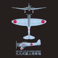 Aichi D3a Bomber Ww2 Japanese Carrier Plane Diagram Gifts Tank Top | Artistshot