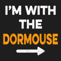 I'm With The Dormouse Easy Cheap Matching Halloween Costume T Shirt Classic T-shirt | Artistshot