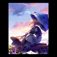 Violet Evergarden Kimi No Na Wa Violet Evergarden Parasol Violet Everg Fleece Short | Artistshot