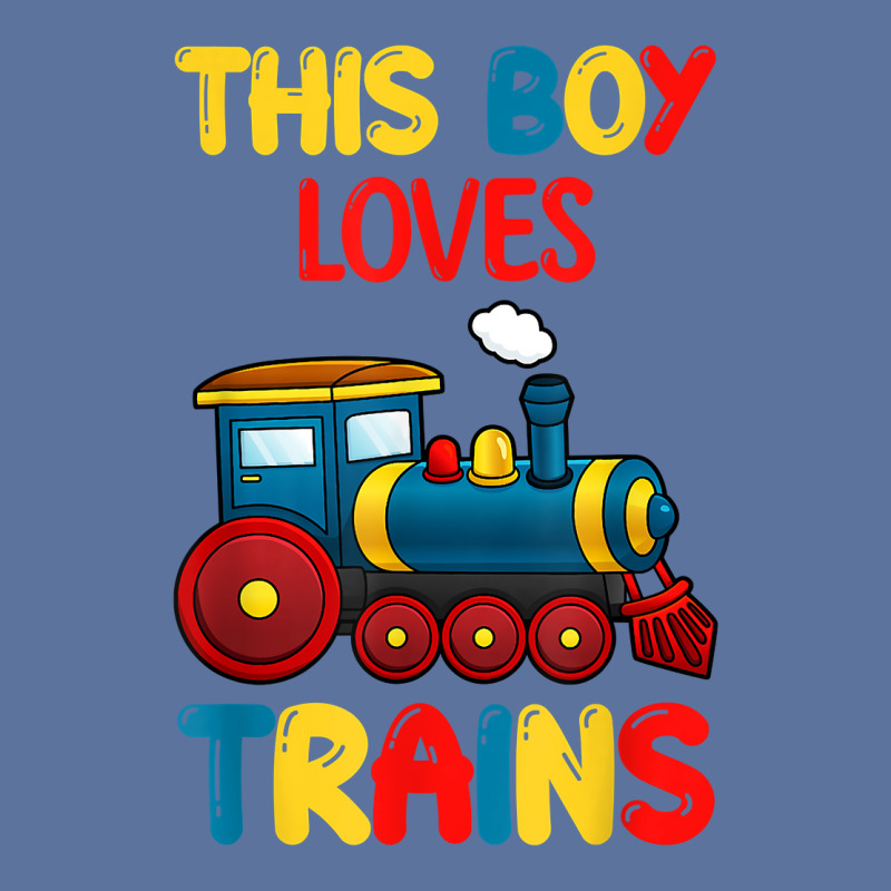 This Boy Loves Trains Locomotives And Wagon! Kid Boys Train T Shirt Lightweight Hoodie by cm-arts | Artistshot