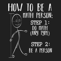 How To Be A Math Person Equation Calculation Lover Quotes Ladies Polo Shirt | Artistshot