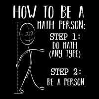 How To Be A Math Person Equation Calculation Lover Quotes Cropped Sweater | Artistshot