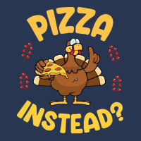 Turkey Eating Pizza Happy My Thanksgiving Day Pizza Instead T  Shirt Ladies Denim Jacket | Artistshot