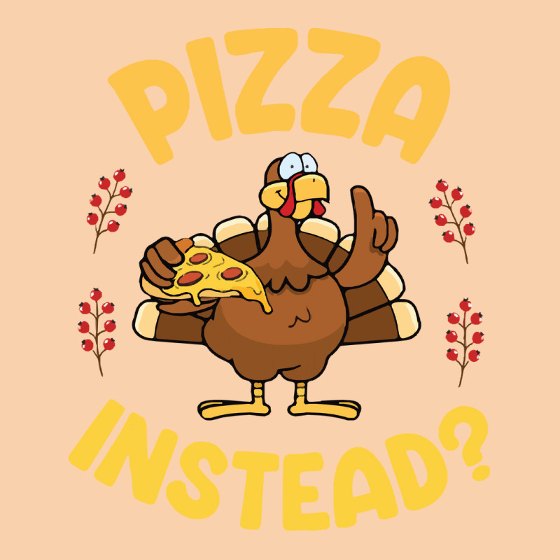 Turkey Eating Pizza Happy My Thanksgiving Day Pizza Instead T  Shirt Cropped Hoodie by whistlerobust | Artistshot