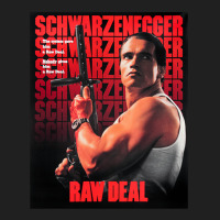 Arnold Man Schwarzenegger Raw Deal Poster Ladies Polo Shirt | Artistshot