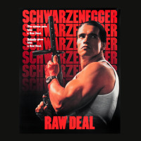 Arnold Man Schwarzenegger Raw Deal Poster Scorecard Crop Tee | Artistshot