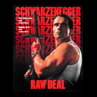 Arnold Man Schwarzenegger Raw Deal Poster Cropped Sweater | Artistshot