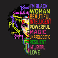 I Am Black History Month Woman Black Girl Magic Melanin T-shirt | Artistshot