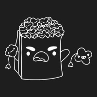 Angry Popcorn Bag In White Classic T-shirt | Artistshot