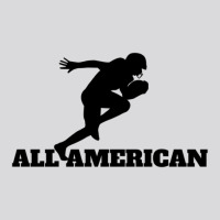 All American Football Running Back Women's Triblend Scoop T-shirt | Artistshot