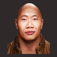 Dwayne The Wok Johnson -the Wock In Chinese Social Credit Points Meme  Racerback Tank | Artistshot