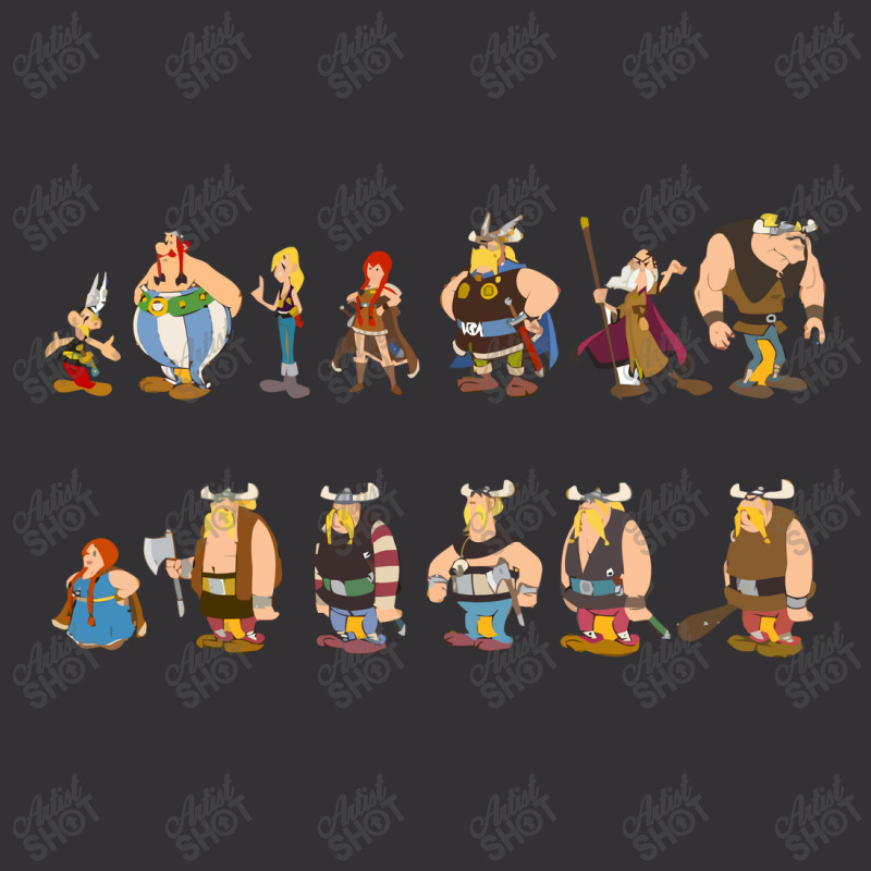 Asterix And Obelix Vintage Hoodie by jessemillicent | Artistshot