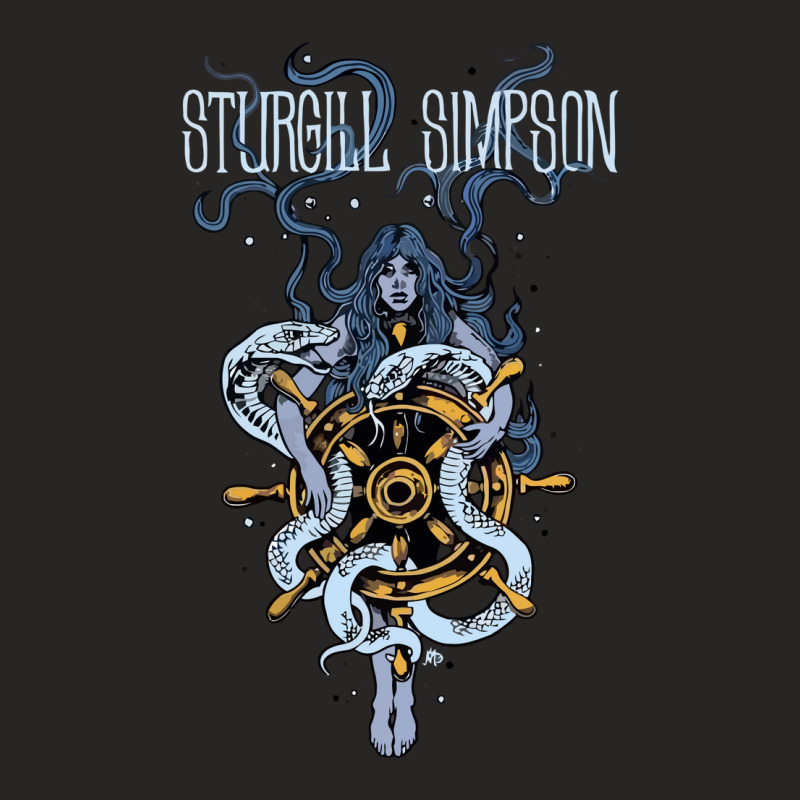 Sturgill Simpson Ladies Fitted T-Shirt by cm-arts | Artistshot