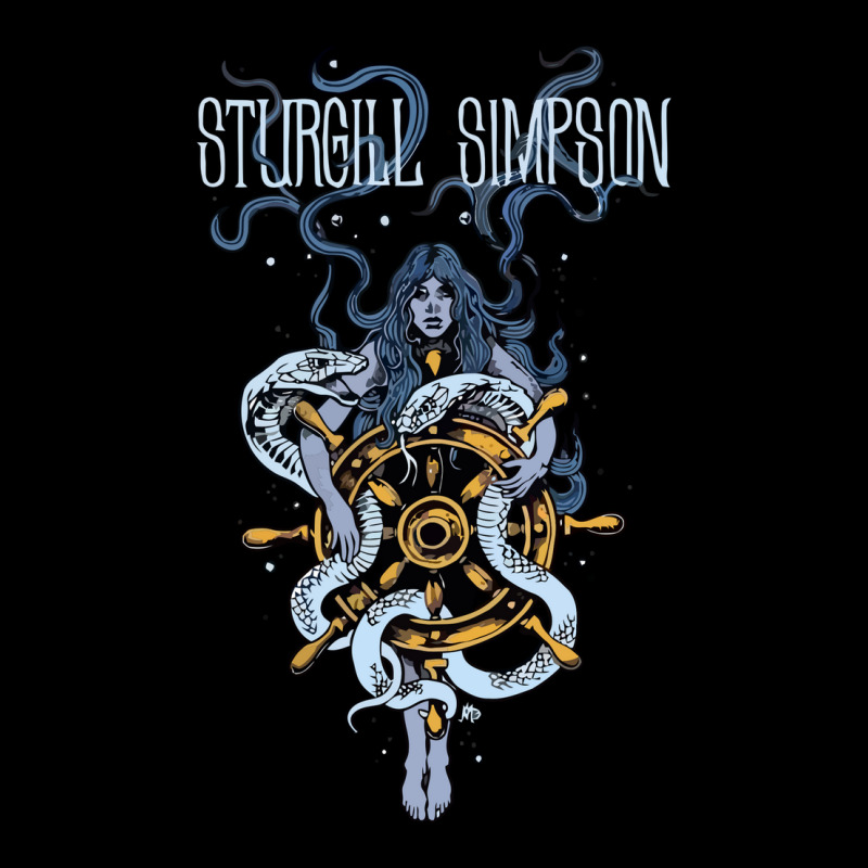 Sturgill Simpson Cropped Hoodie by cm-arts | Artistshot