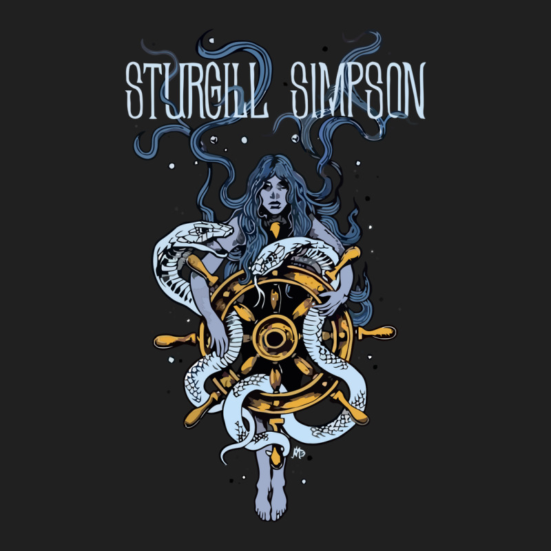 Sturgill Simpson Ladies Polo Shirt by cm-arts | Artistshot