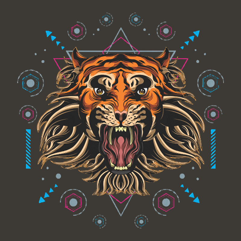 Tiger Sacred Geometry, Holy Tiger, Beautiful Tiger, Righteous Tiger, H Bucket Hat by SHPONYDS | Artistshot