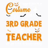 I Don T Need A Costume I M 3rd Grade Teacher Halloween Women T-shirt | Artistshot