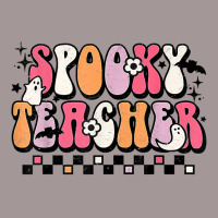 Funny Spooky Season Retro Spooky Teacher Halloween Costume T Shirt Vintage Short | Artistshot