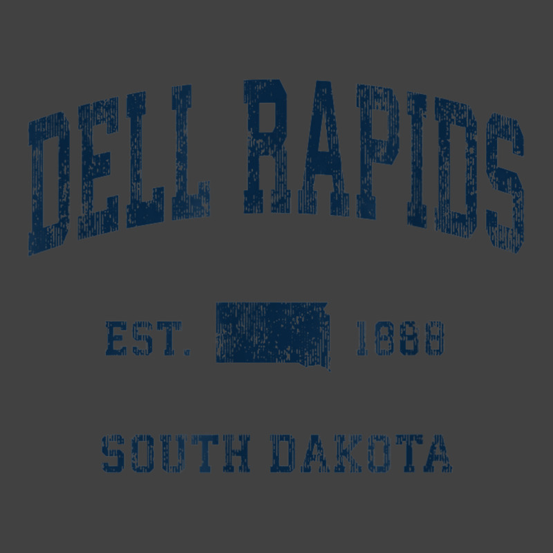 Dell Rapids South Dakota Sd Vintage Athletic Navy Sports Des Vintage T-shirt | Artistshot