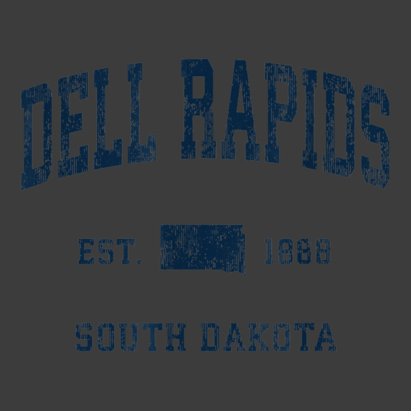 Dell Rapids South Dakota Sd Vintage Athletic Navy Sports Des Men's Polo Shirt | Artistshot