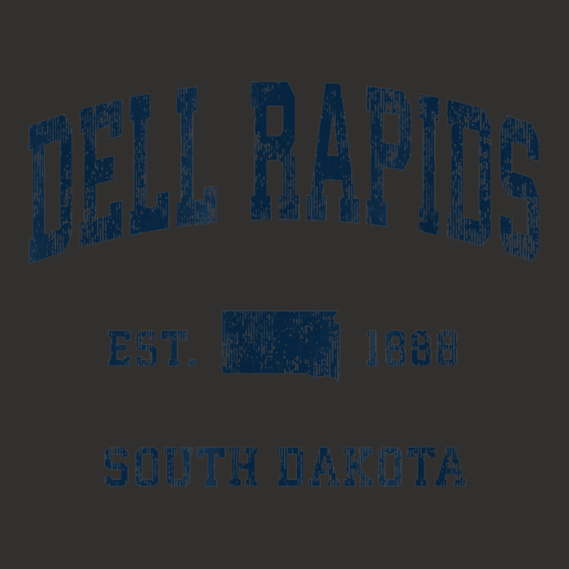 Dell Rapids South Dakota Sd Vintage Athletic Navy Sports Des Champion Hoodie | Artistshot