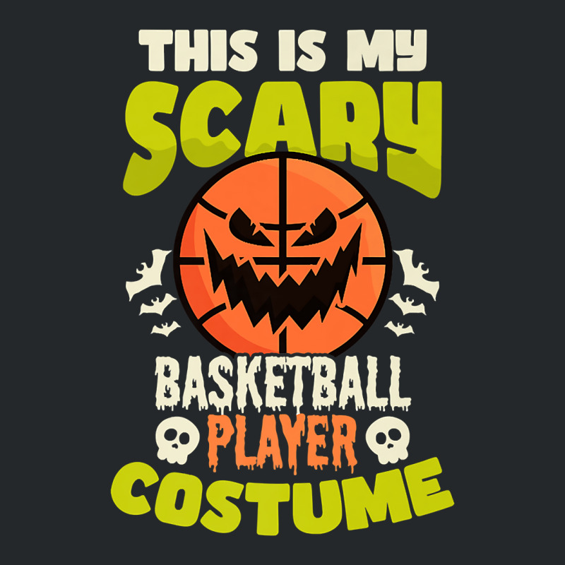 Scary Player Costume Design Halloween Basketball Premium T Shirt Crewneck Sweatshirt | Artistshot