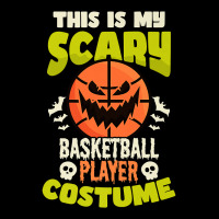 Scary Player Costume Design Halloween Basketball Premium T Shirt Men's Long Sleeve Pajama Set | Artistshot