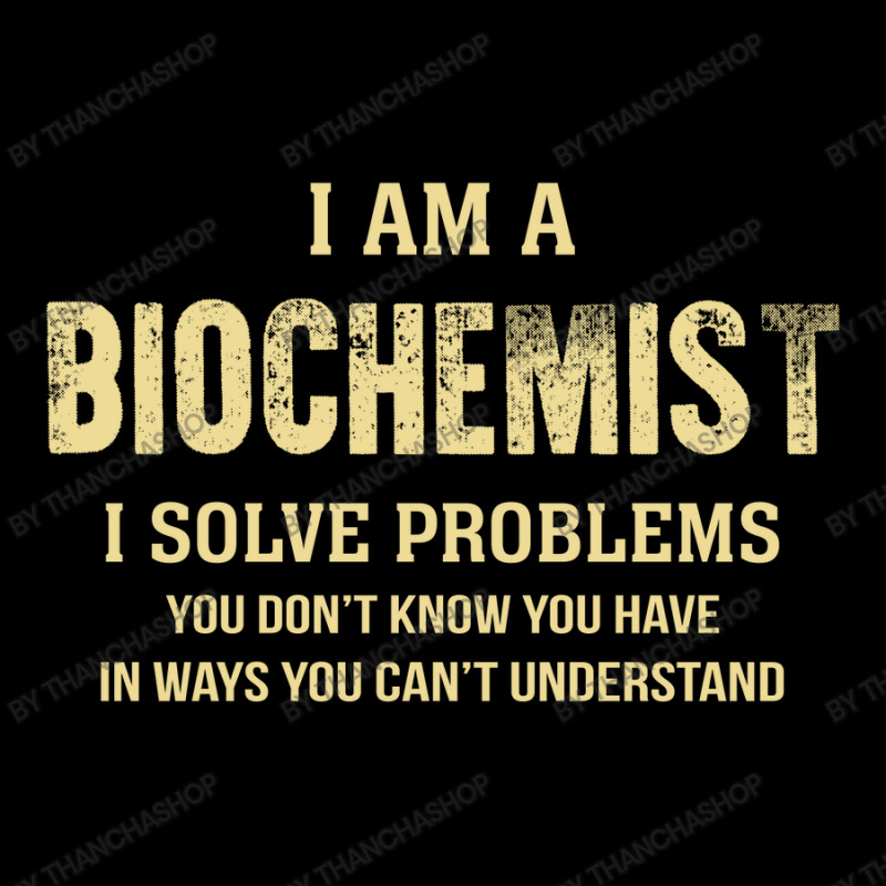 I Am Abiochemist I Solve Problems You Don't Know You Have In Ways You Cropped Hoodie by thanchashop | Artistshot