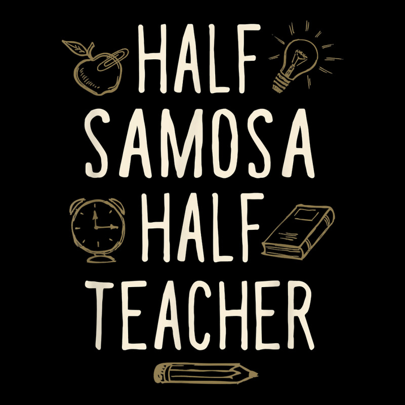 Half Samosa Half Teacher Funny Professor Humor Teaching T Shirt Baby Bibs by nealegmruland1 | Artistshot